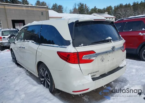2019 Honda Odyssey Elite из США, поврежденный, VIN 5FNRL6H92KB044221